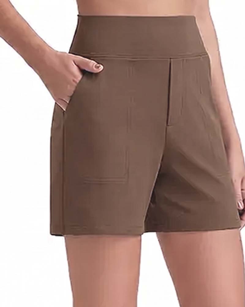 Paisley™ | High-Waisted Lightweight Summer Shorts