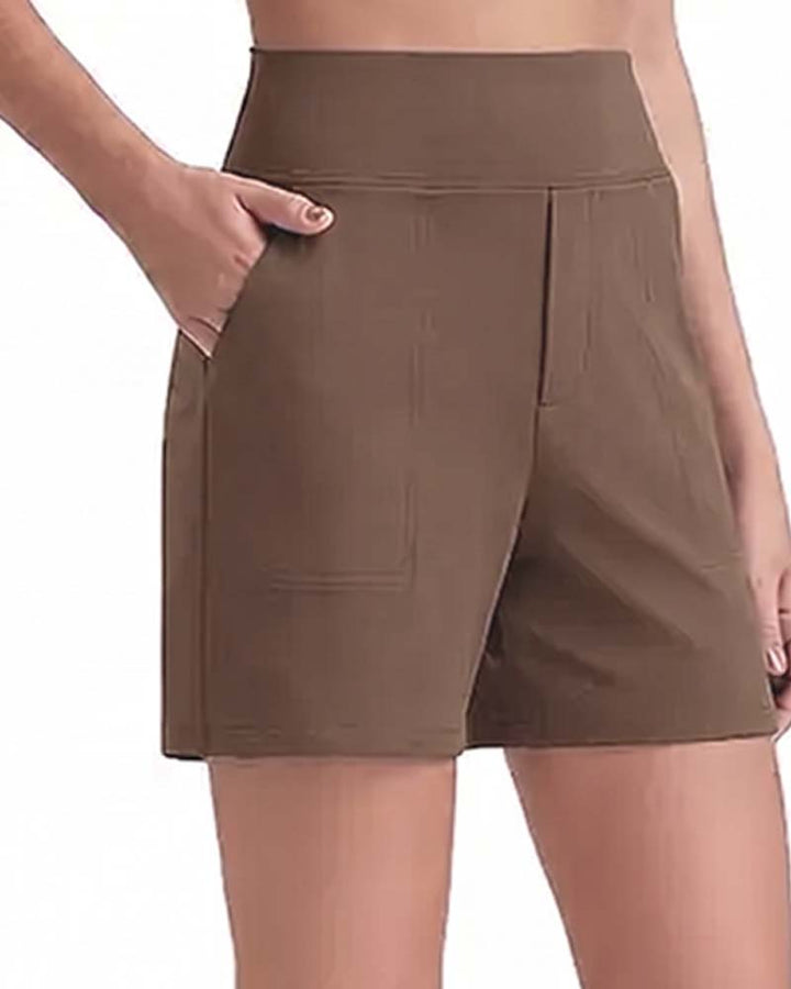 Paisley™ | High-Waisted Lightweight Summer Shorts