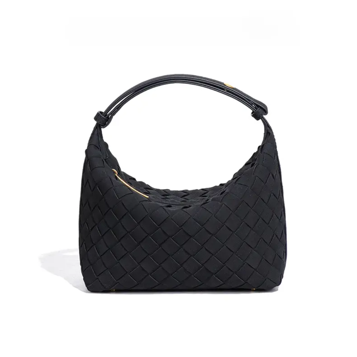 Eleanor – Matte Woven Structured Handbag