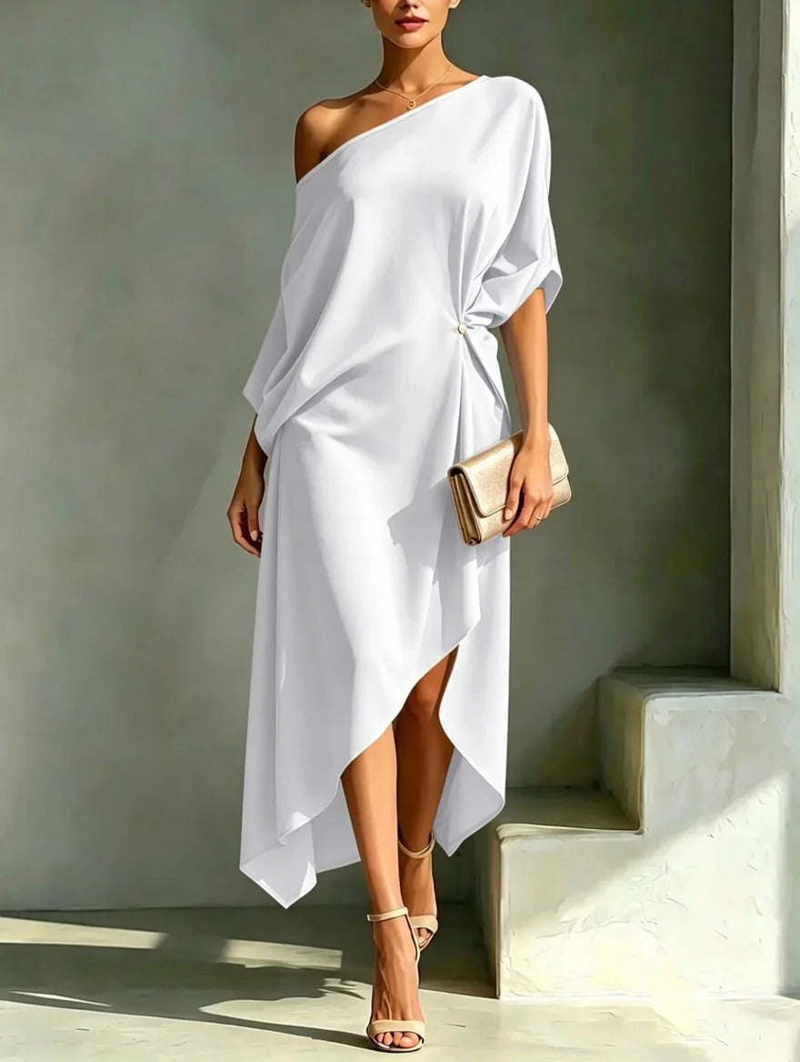 Lucy™ | Elegant Asymmetrical Dress