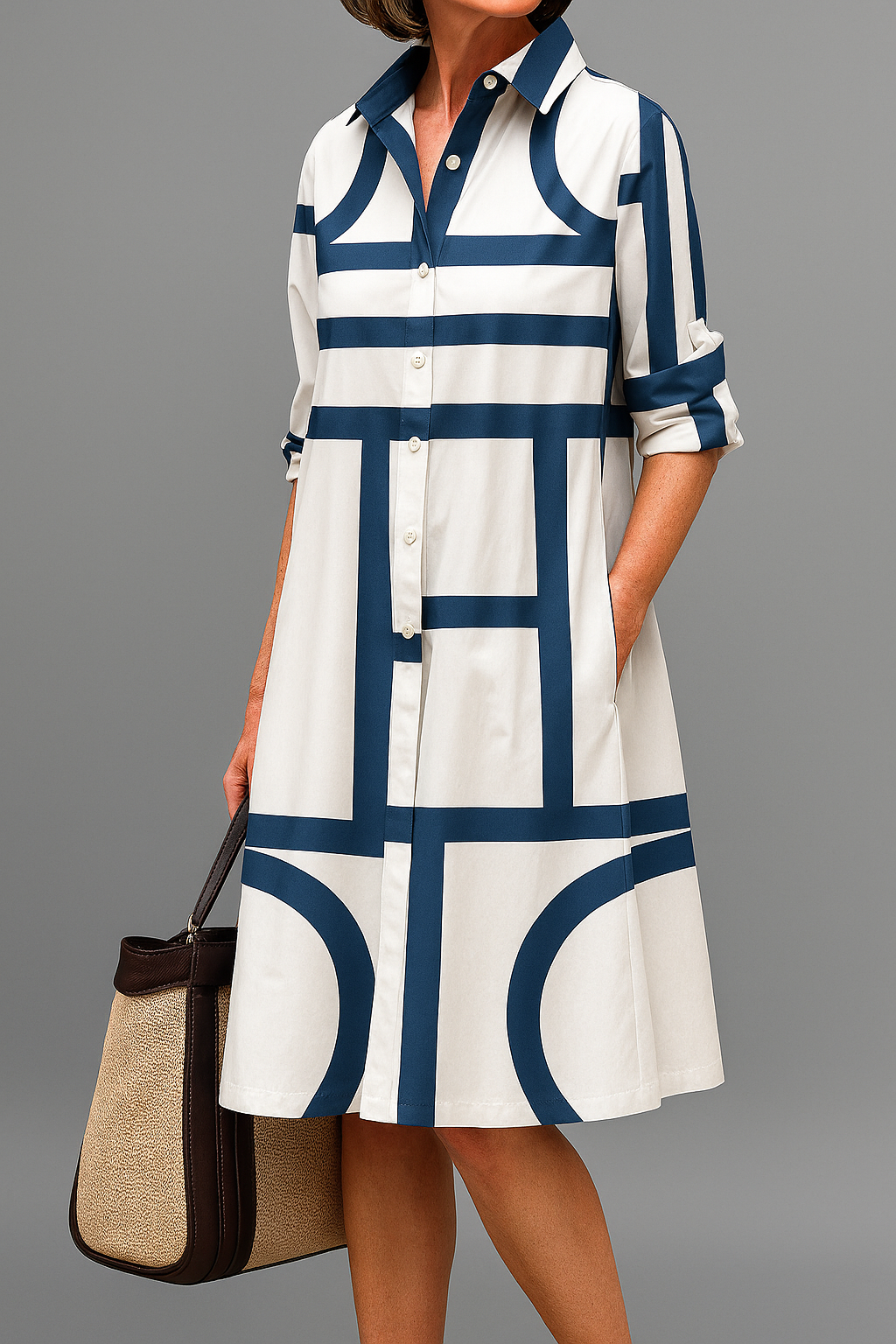 Nerelle™ | Sophisticated Midi Dress