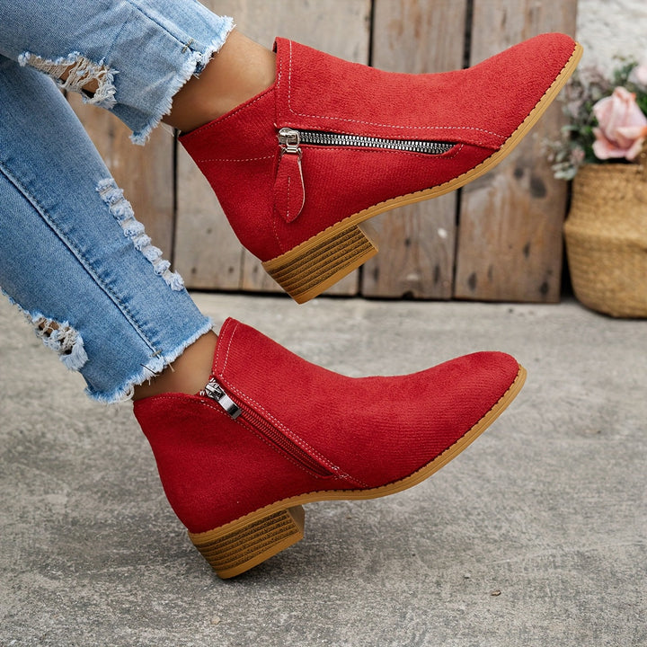 Lacey™ | Cushioned Comfort Ankle Boots
