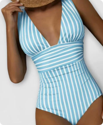 Ophelia™ | Striped One-Piece Swimsuit