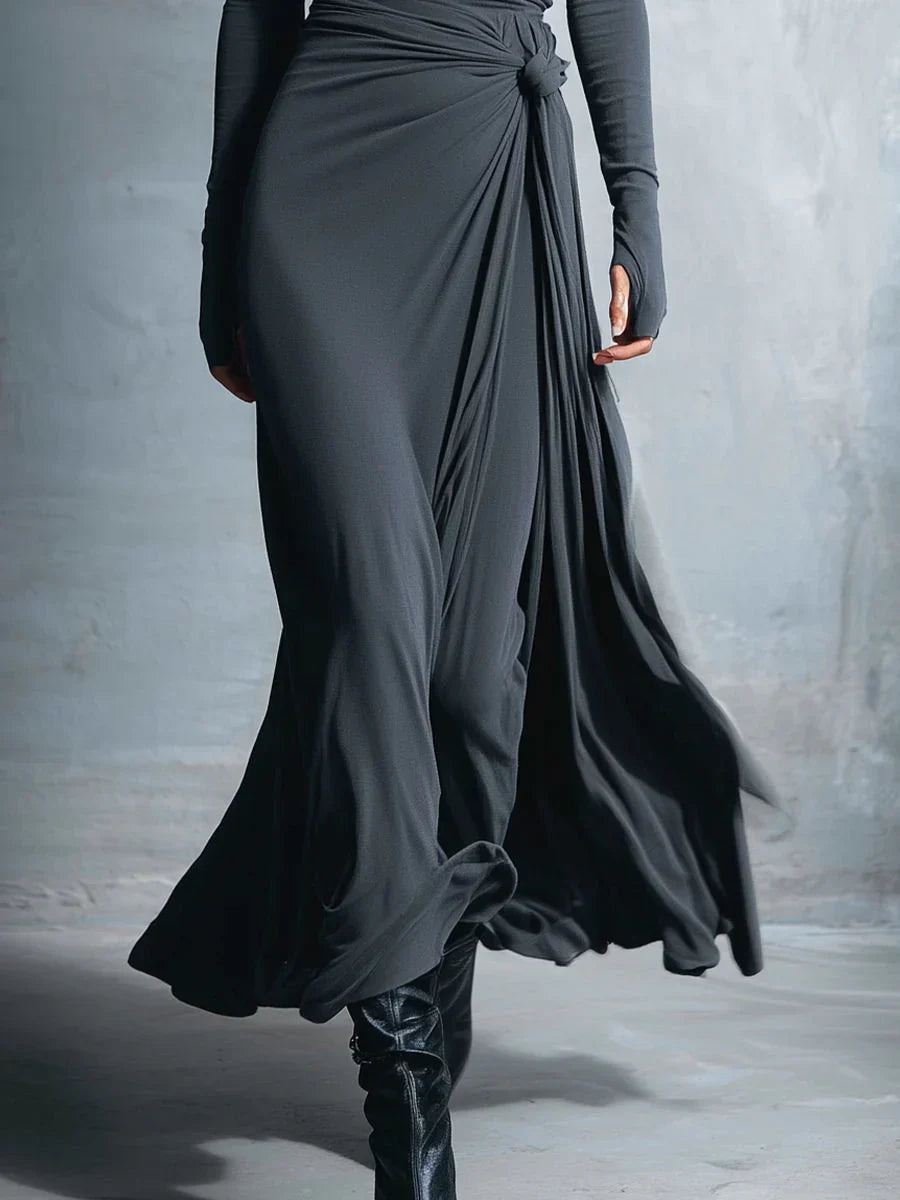 Zaylena™ | Side Knot Maxi Dress