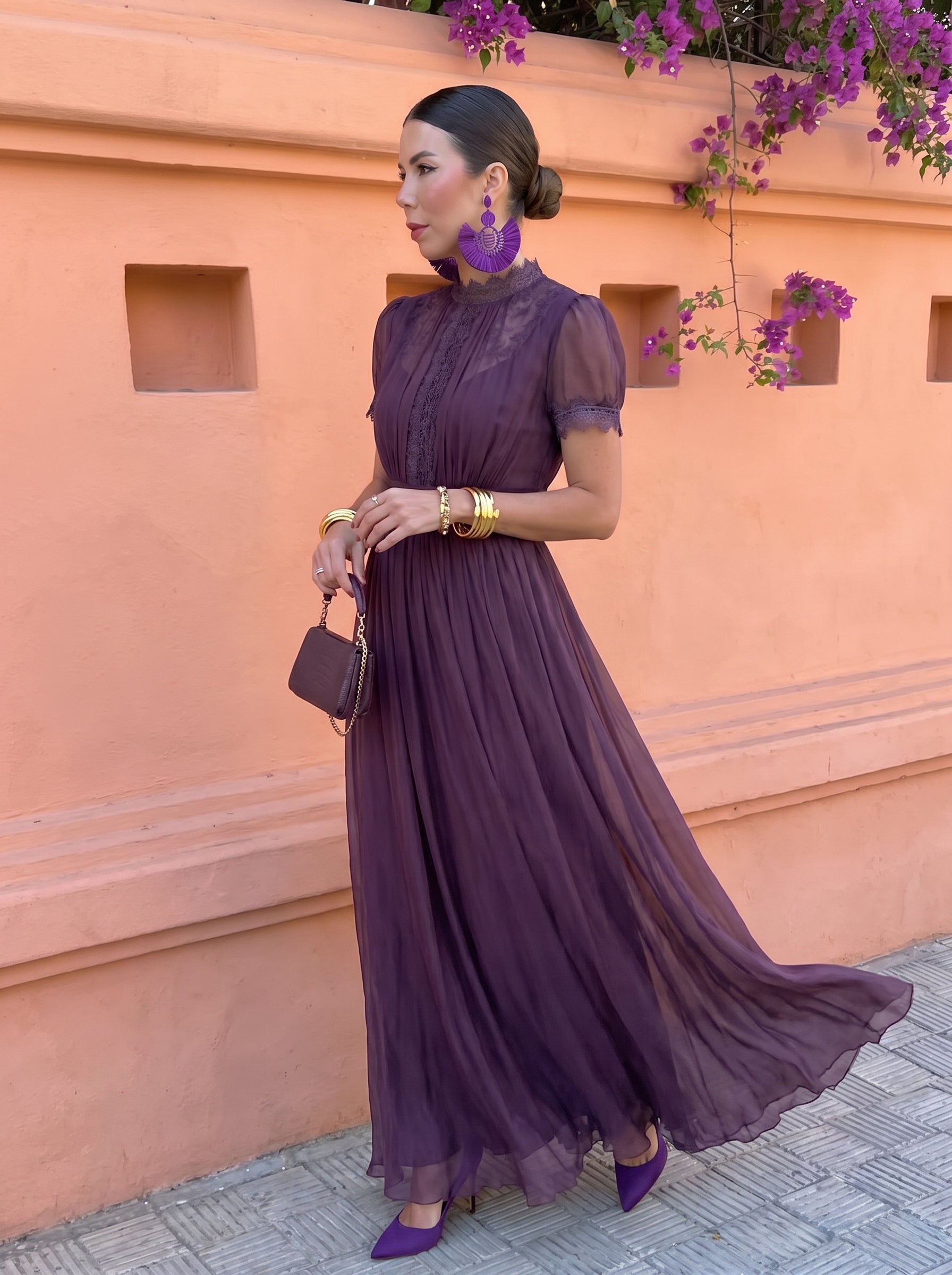 Dahlia™ | Vintage Flowy Maxi Dress