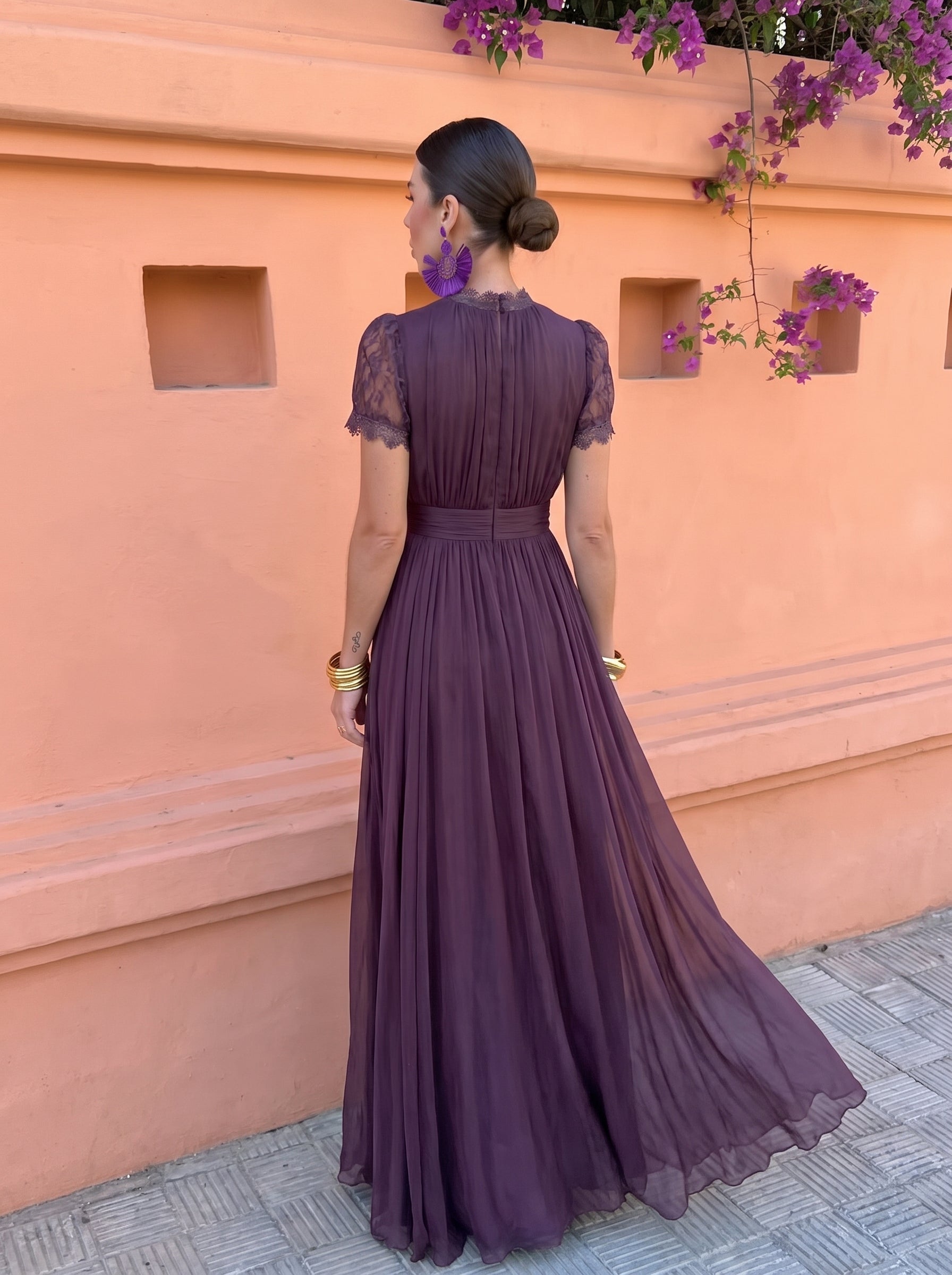 Dahlia™ | Vintage Flowy Maxi Dress