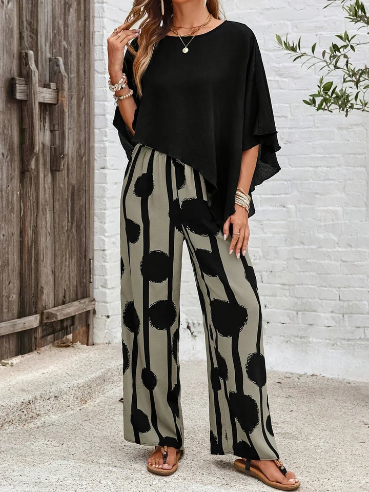 Margaret™ | Comfortable Elastic Waist 2-Piece Set
