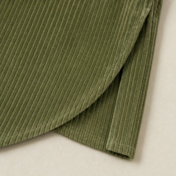 Tina™ | Asymmetric Corduroy Top