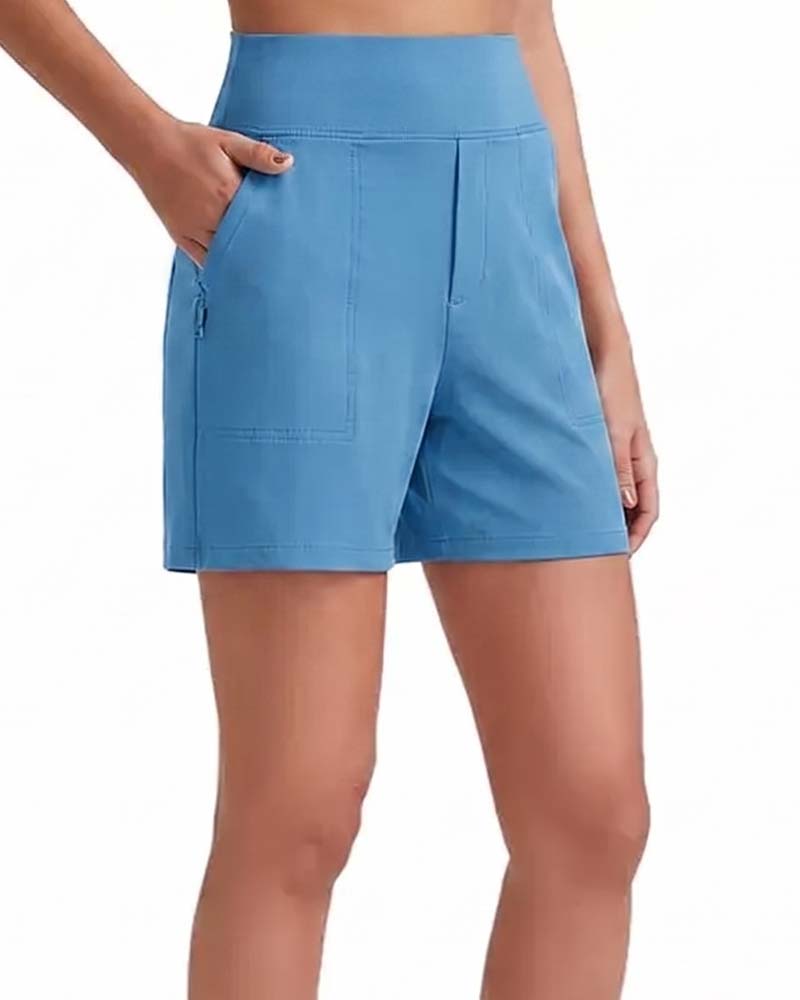 Paisley™ | High-Waisted Lightweight Summer Shorts