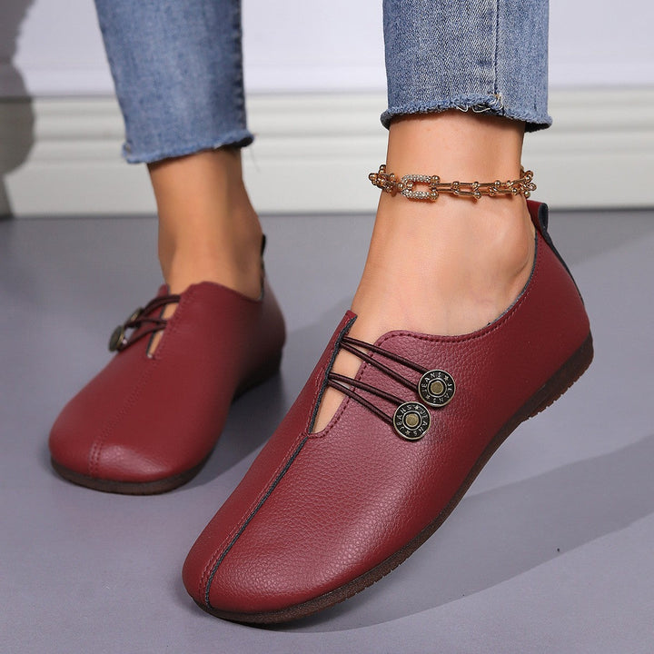 Angela™ | Breathable Slip-On Cushioned Flats