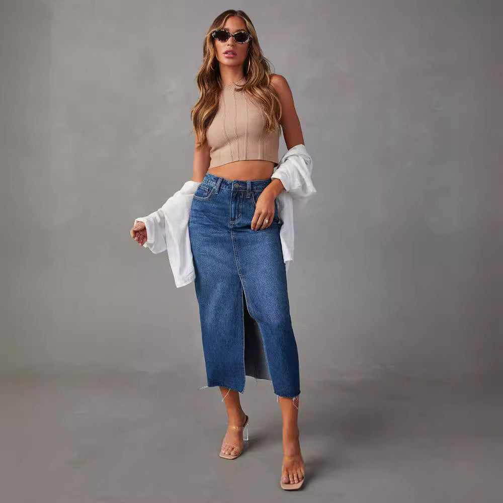 Mallory™ | High-Waisted Casual Skirt