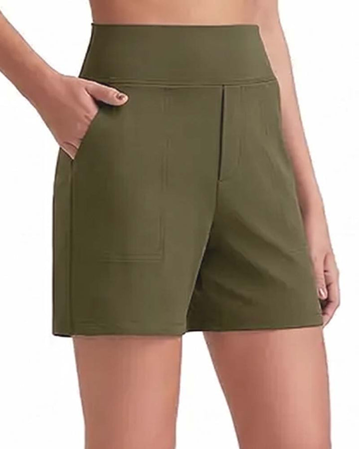 Paisley™ | High-Waisted Lightweight Summer Shorts
