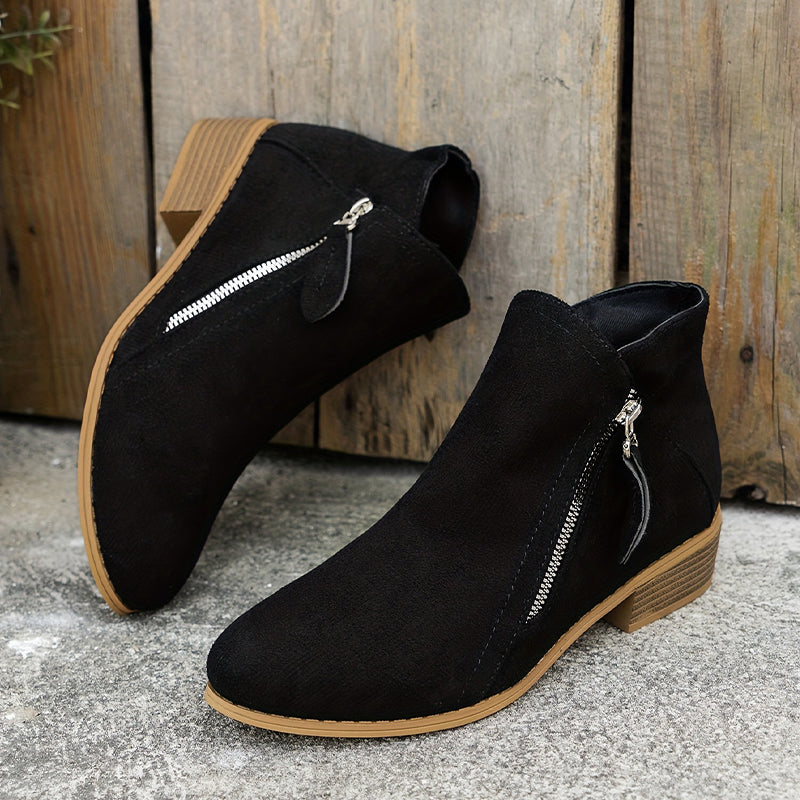 Lacey™ | Cushioned Comfort Ankle Boots
