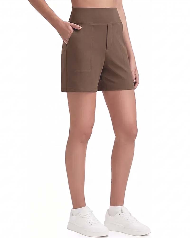 Paisley™ | High-Waisted Lightweight Summer Shorts