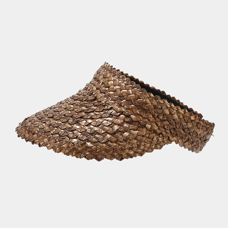 Alanna™ | Wide Brim Adjustable UV Protection Sun Visor Hat