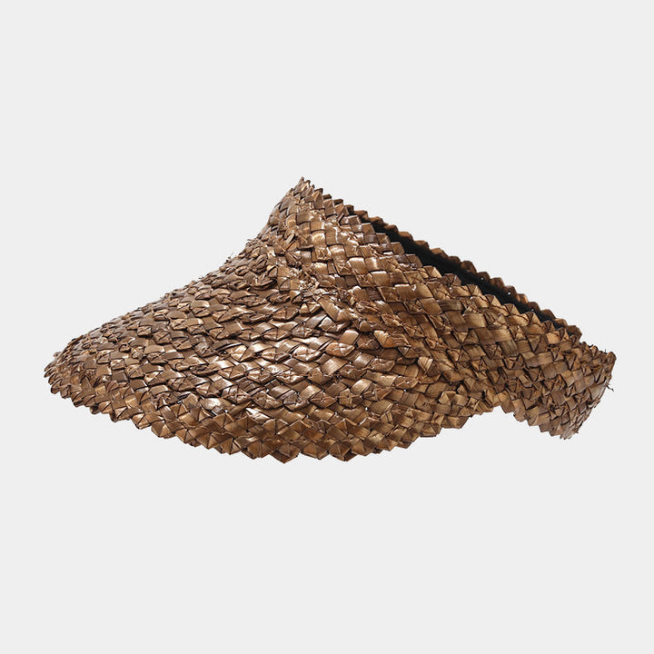 Alanna™ | Wide Brim Adjustable UV Protection Sun Visor Hat