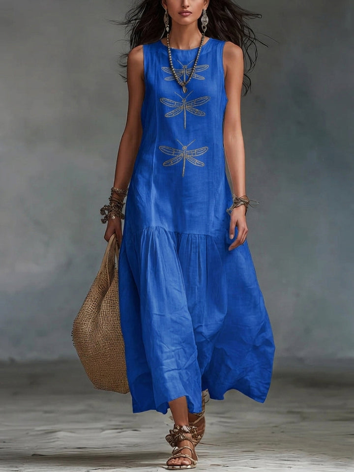 Paisley™ | Sleeveless Flowy Maxi Dress