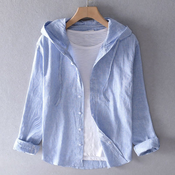 Lainey™ | Hooded Lightweight Blouse