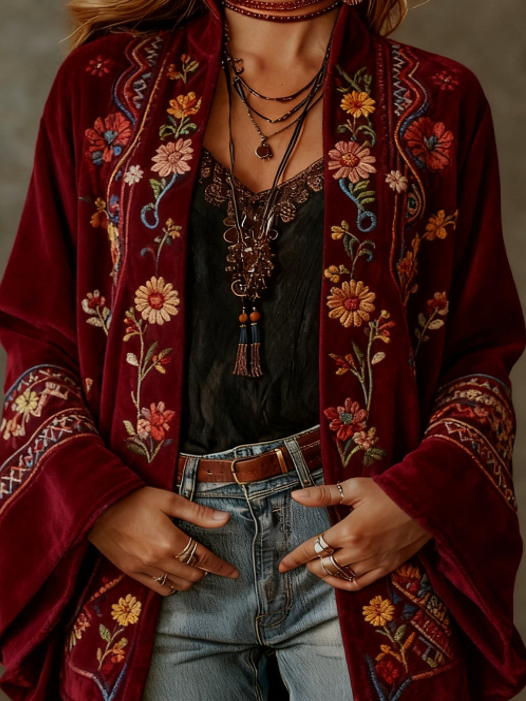 Genesis™ | Boho Embroidered Vest