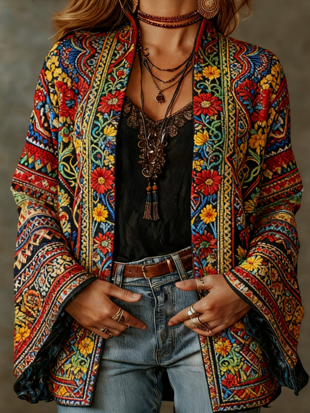 Genesis™ | Boho Embroidered Vest