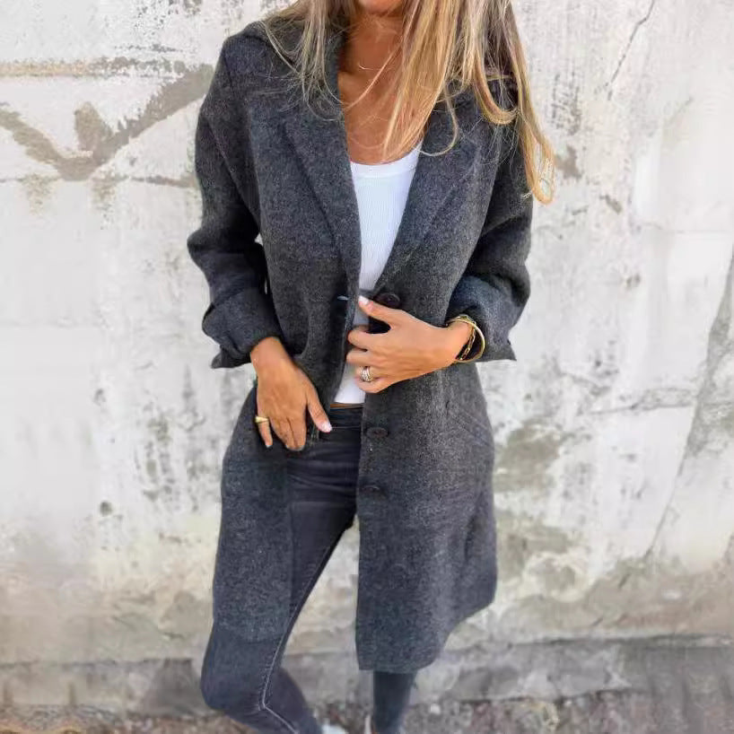 Journee™ | Tailored Button-Front Blazer