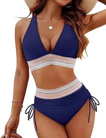 Harriet™ | Elegant High-Waisted Two-Piece Bikini Set