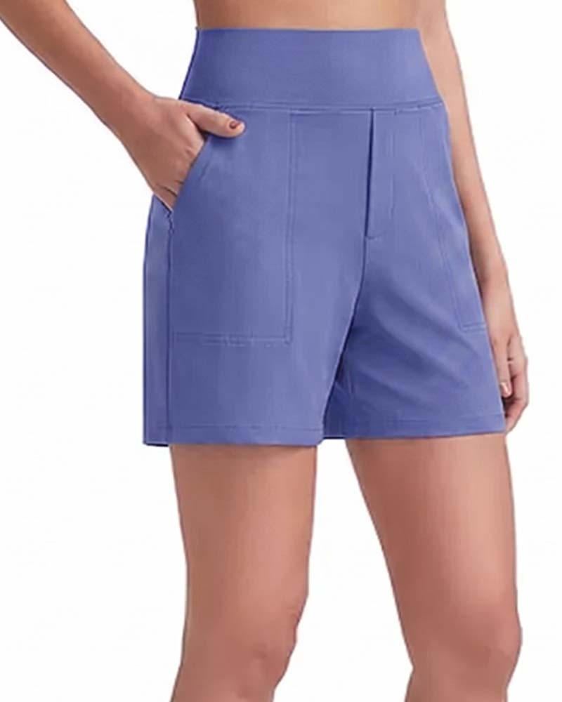 Paisley™ | High-Waisted Lightweight Summer Shorts