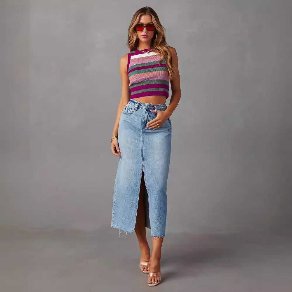 Mallory™ | High-Waisted Casual Skirt