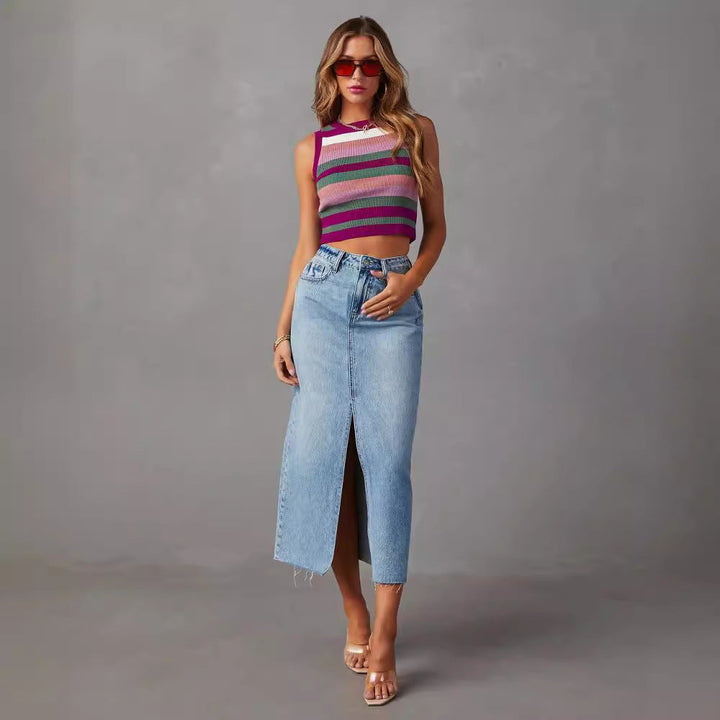 Mallory™ | High-Waisted Casual Skirt