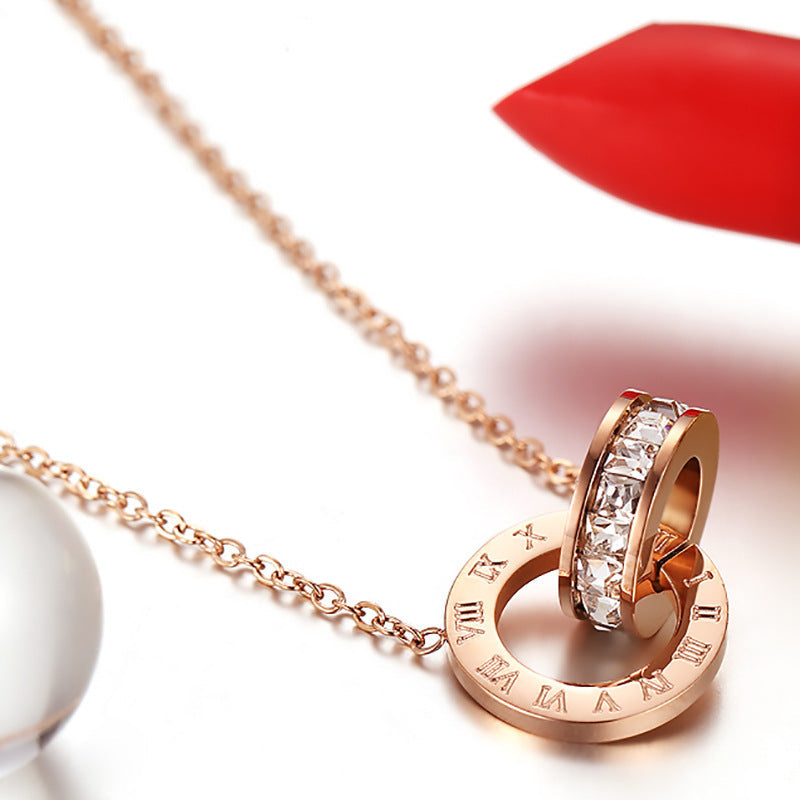 Melissa™ | Custom Number Pendant Necklace
