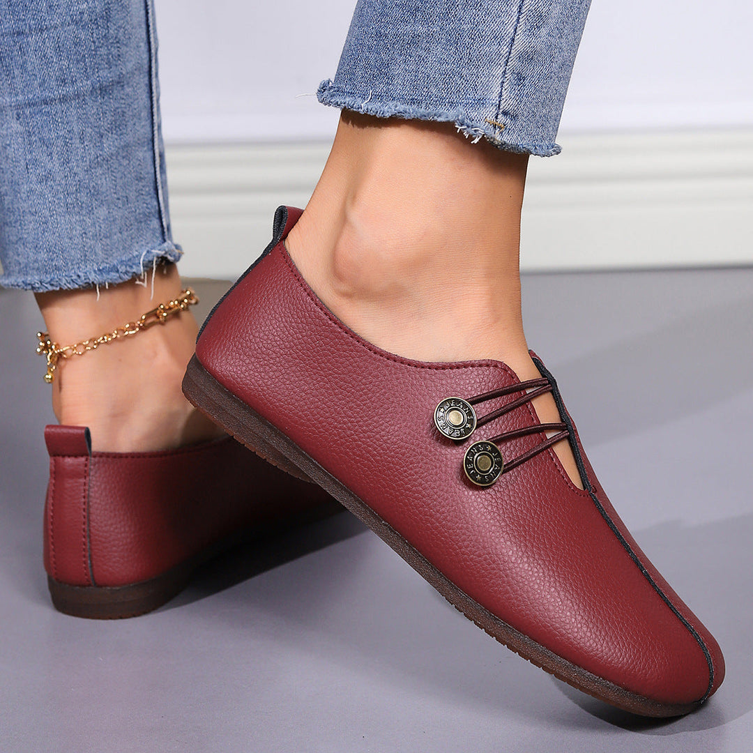 Angela™ | Breathable Slip-On Cushioned Flats