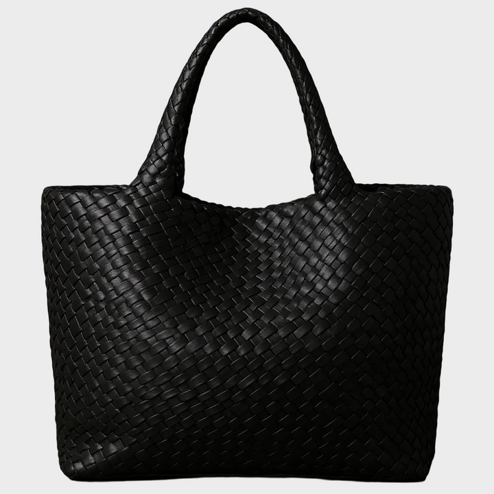 Erica - Handwoven Leather Tote Bag