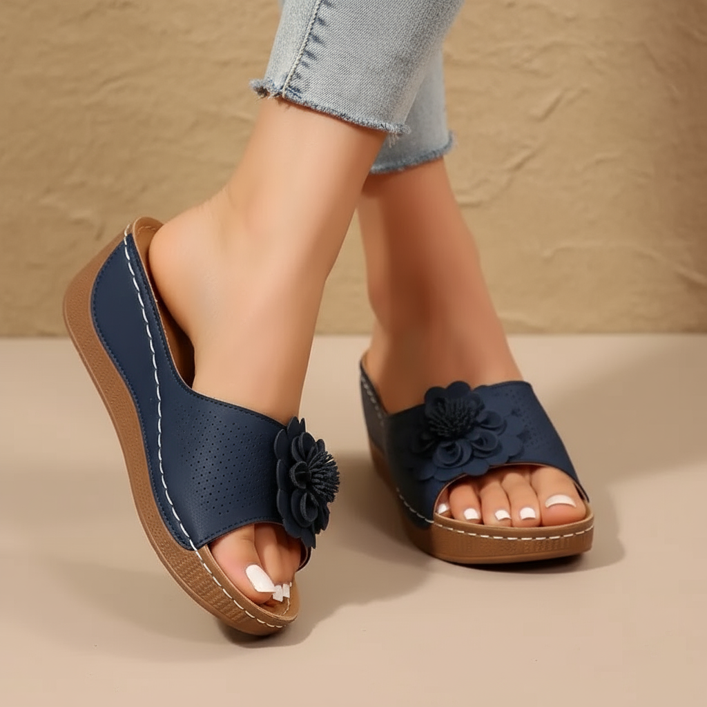 Cassidy™ | Ergonomic Cushioned Adjustable Strap Sandals