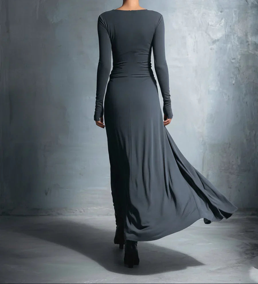 Zaylena™ | Side Knot Maxi Dress