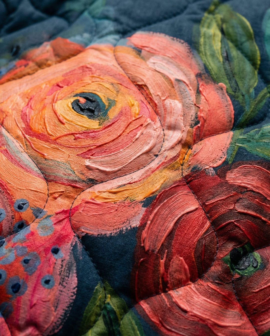 Reagan™ | Vintage Floral Quilted Jacket