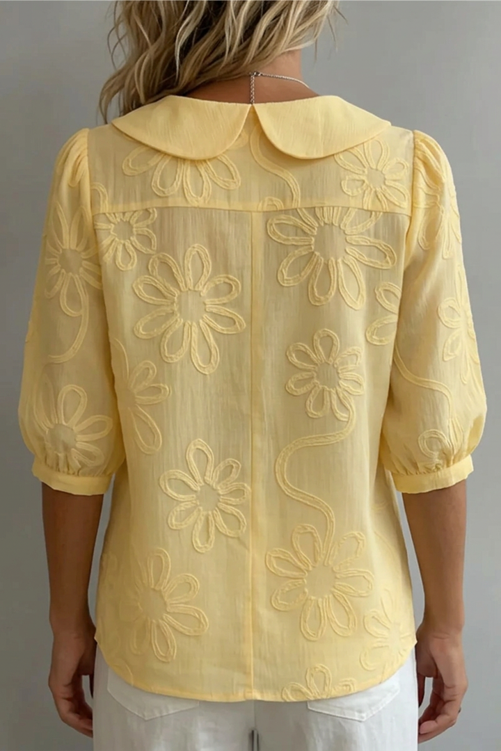 Audrey™ | Elegant Floral Blouse