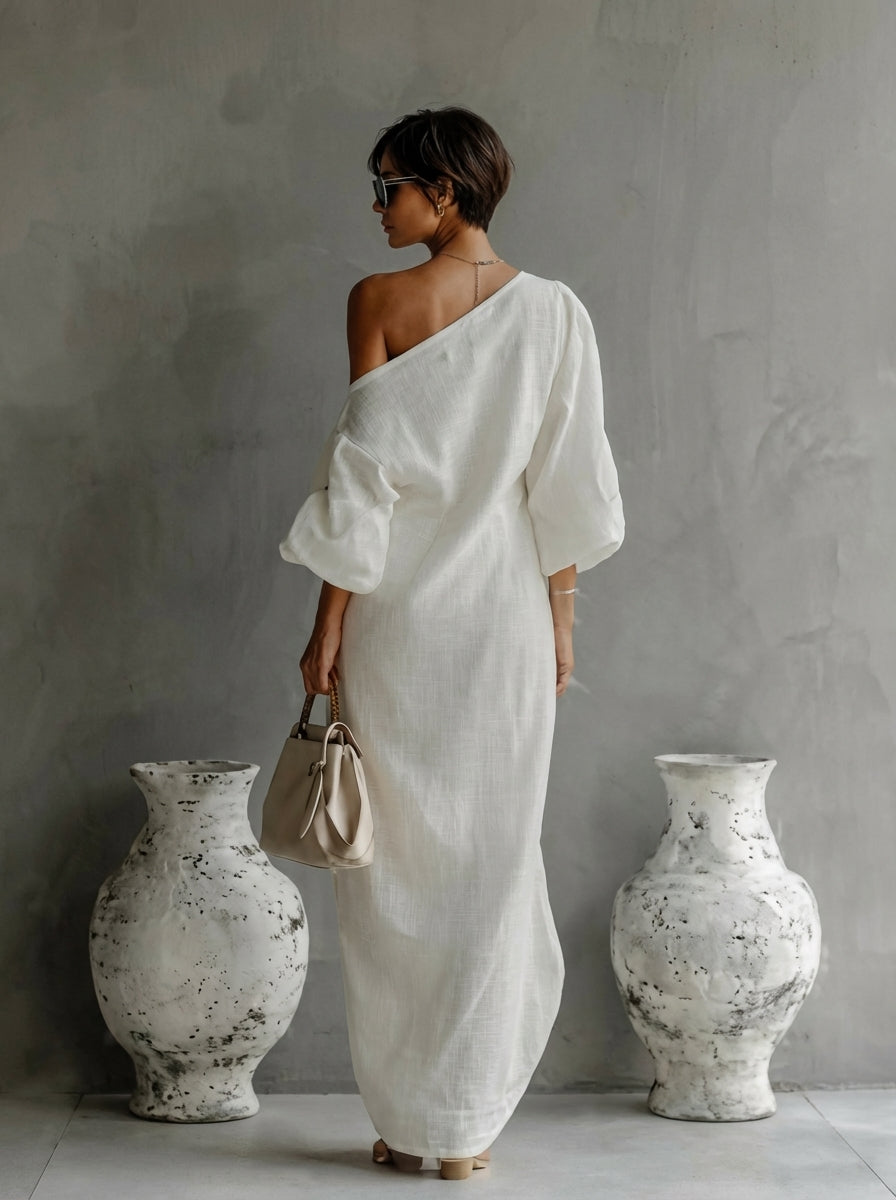 Orelie™ | Chic Flowy Maxi Dress