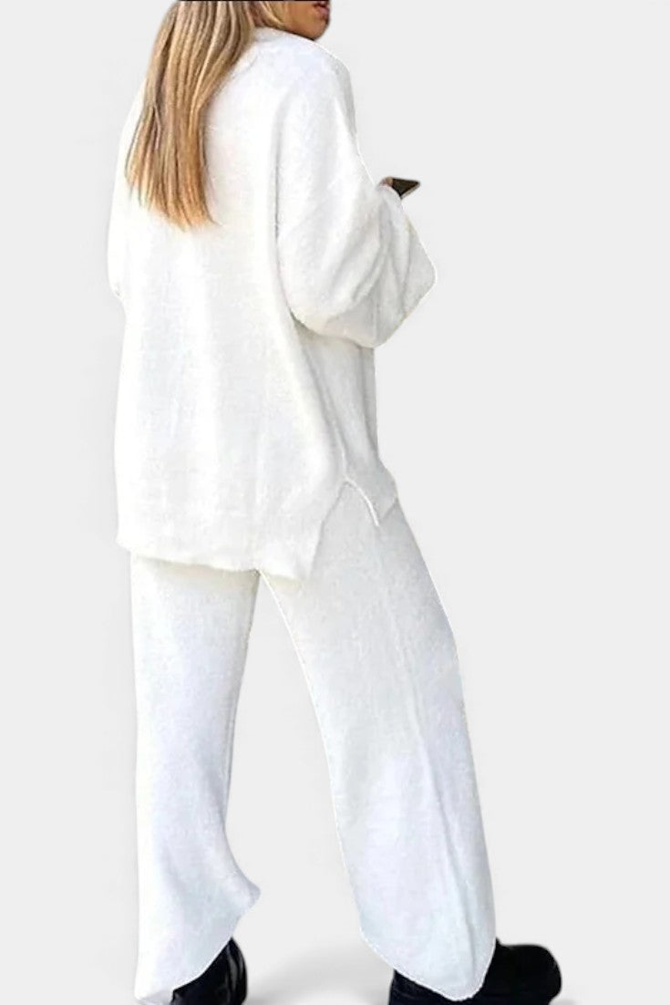 Stella™ | Cozy V-Neck Two-Piece Set