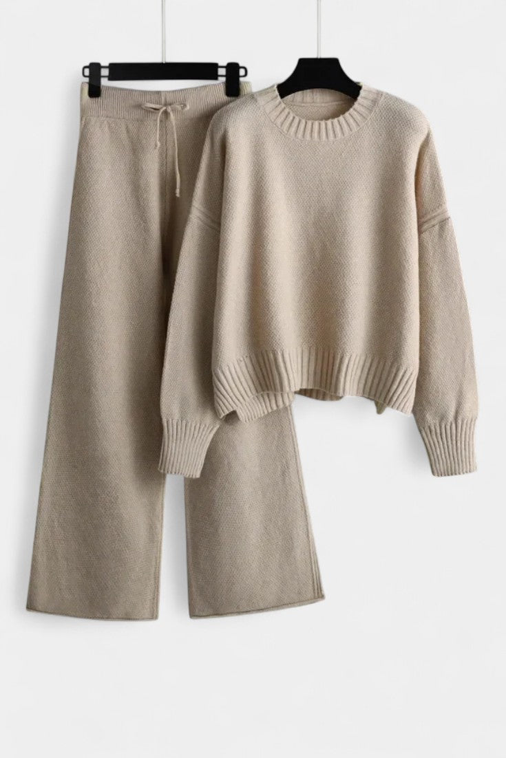 Zoe™ | Relaxed Fit Knit Two-Piece Lounge Set
