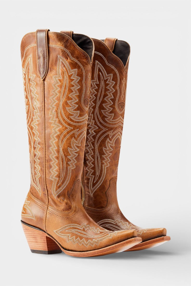 Kayla™ | Western Embroidered Pointed Toe Booties