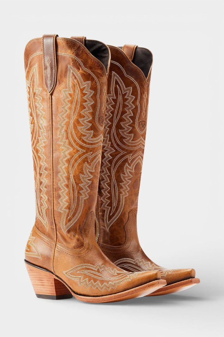 Kayla™ | Western Embroidered Pointed Toe Booties