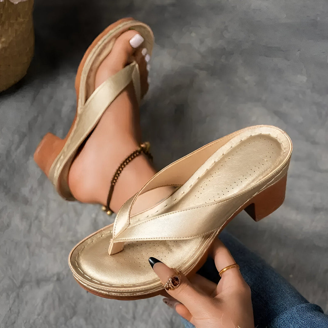 Jacqueline™ | Elegant High Heel Mules