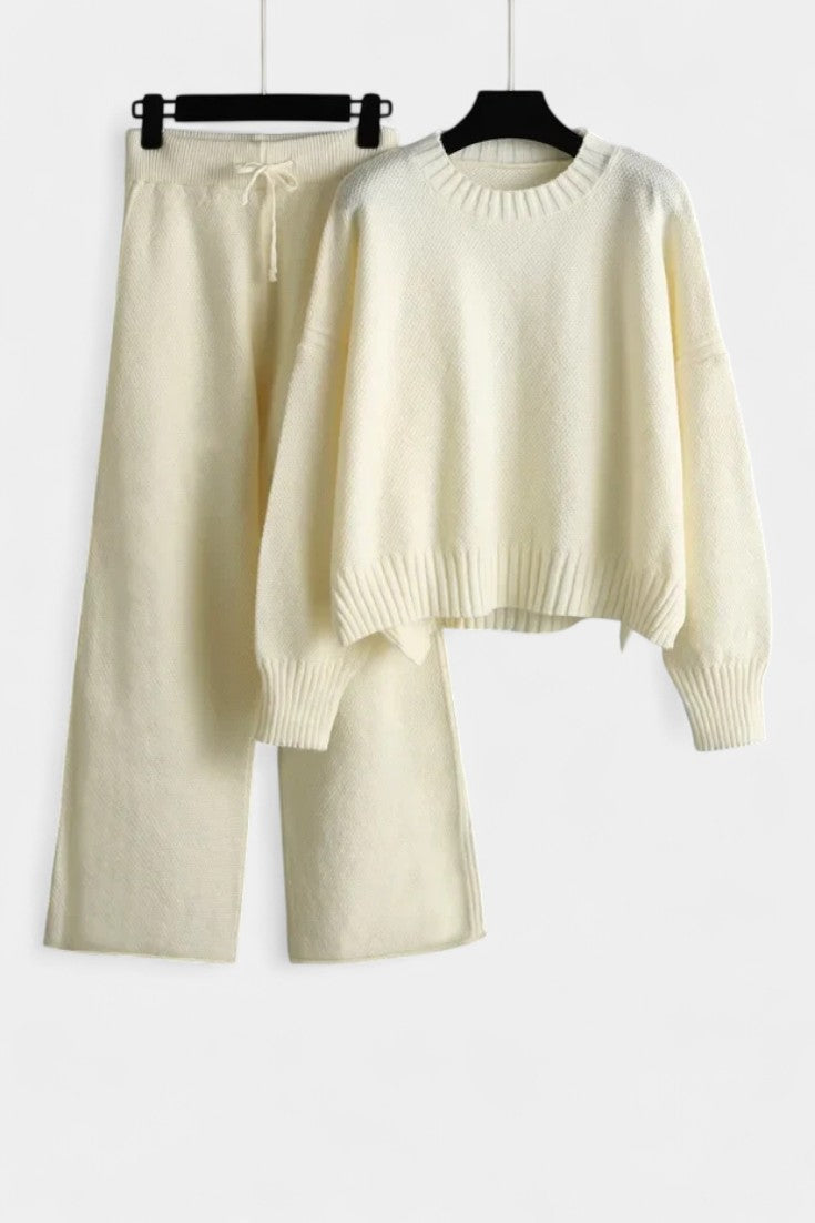 Zoe™ | Relaxed Fit Knit Two-Piece Lounge Set
