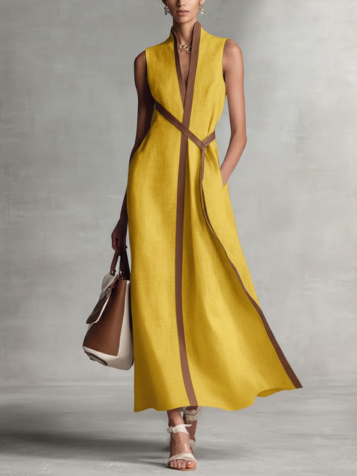 Veronica™ | Sleeveless Flowy Maxi Dress