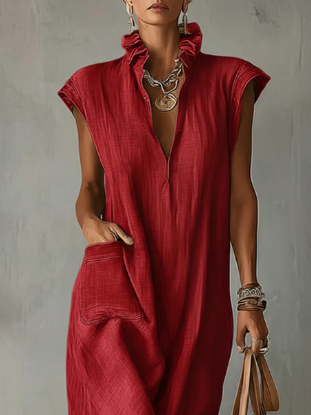 Cecilia™ | Ruffle Spring Maxi Dress