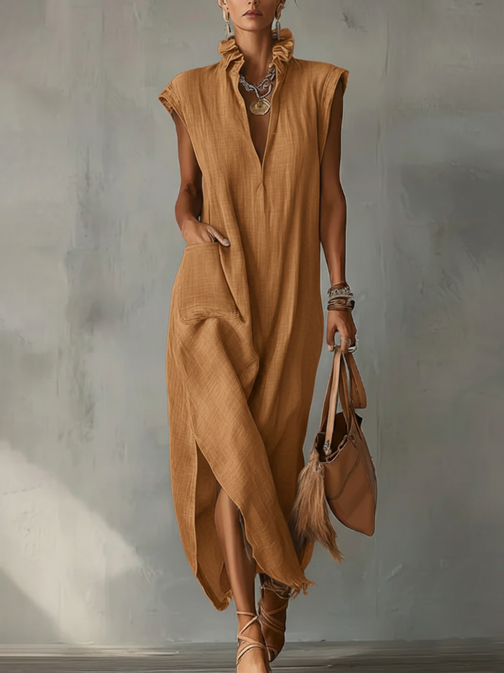 Journey™ | Ruffle Spring Maxi Dress
