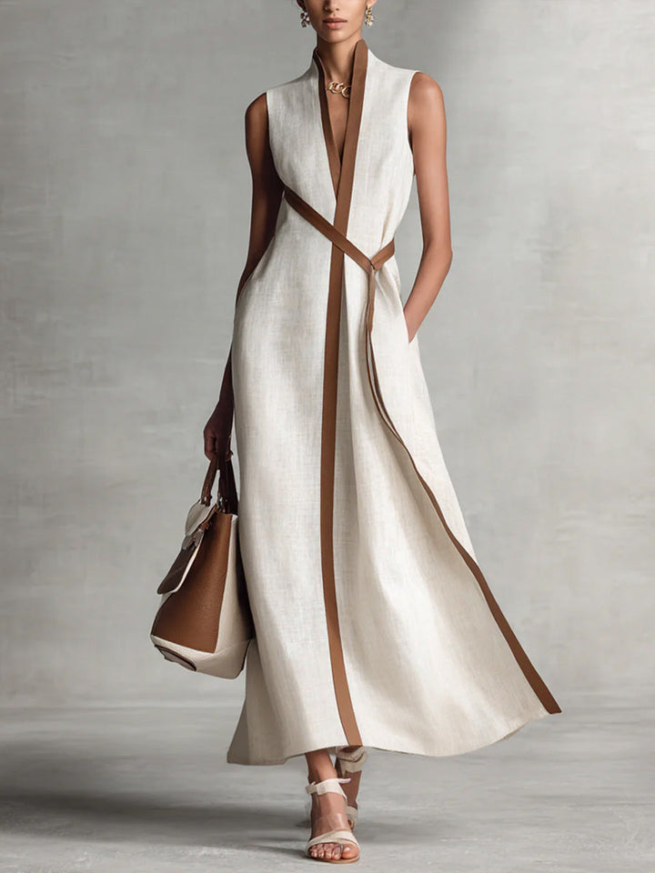 Veronica™ | Sleeveless Flowy Maxi Dress