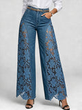 Susannah™ | Embroidered Wide-Leg Jeans