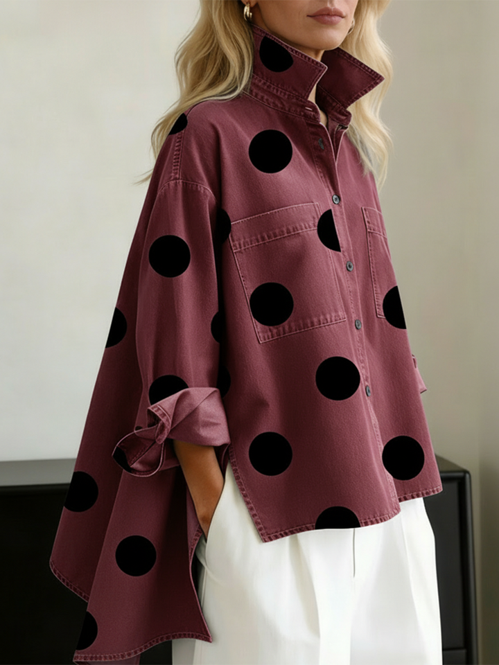 Peggy™ | Polka Dot Overshirt