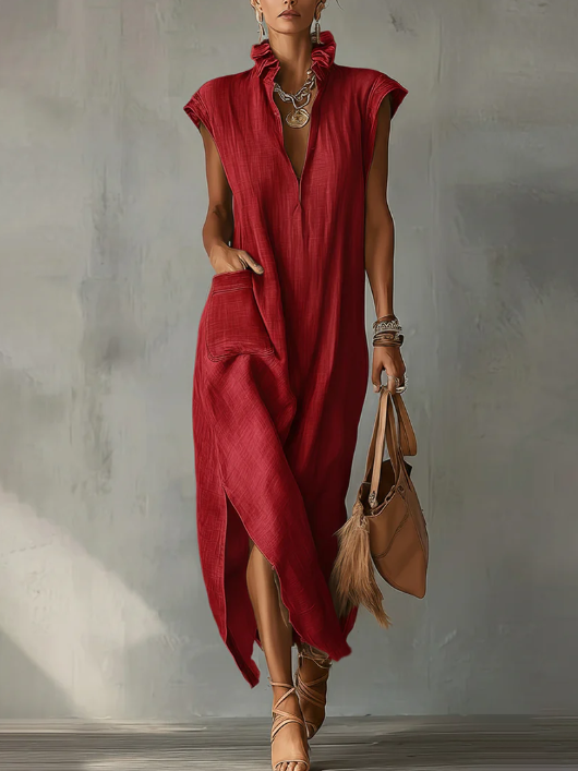 Journey™ | Ruffle Spring Maxi Dress